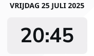 Speeldag 1